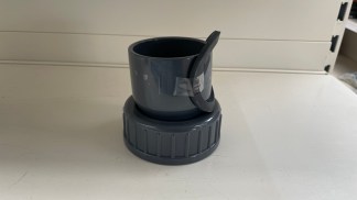 PVC 2/3 koppeling 63mmx2 1/2 PN10